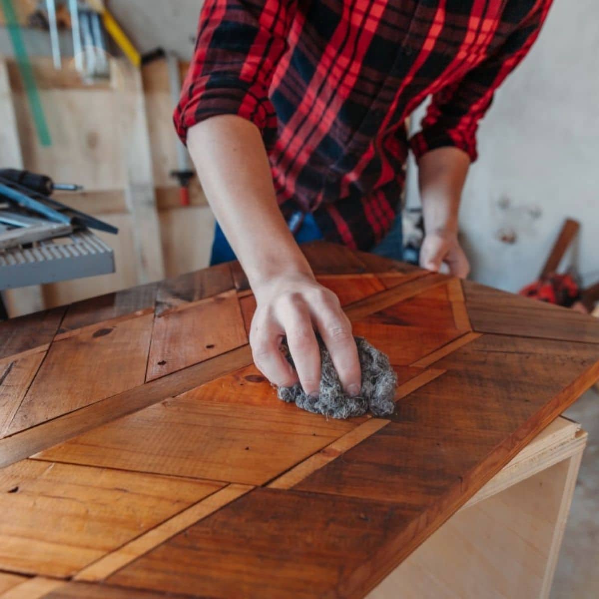 How often to wax a table saw top?